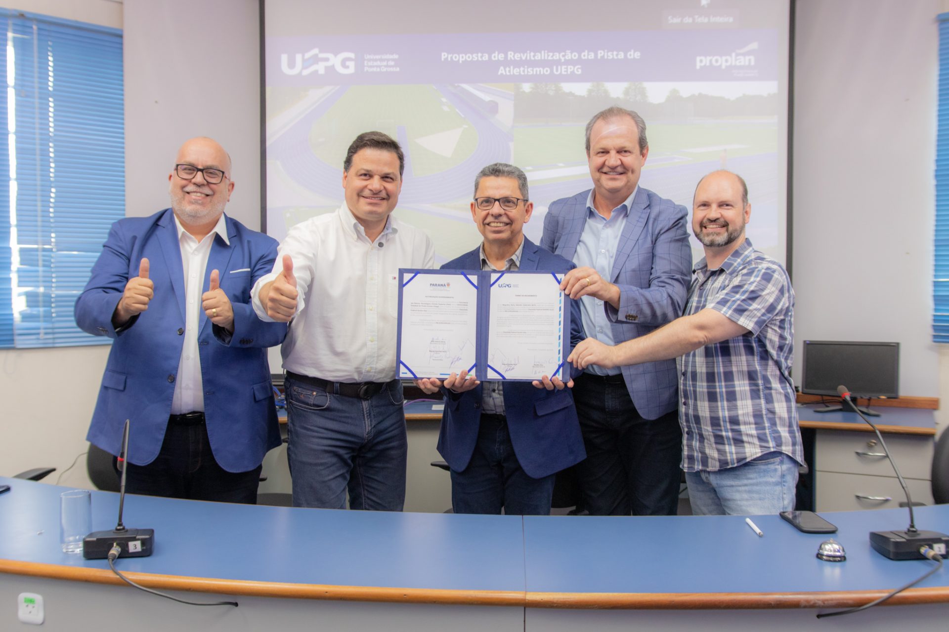 UEPG construirá nova pista de atletismo com investimento de R$ 10 milhões