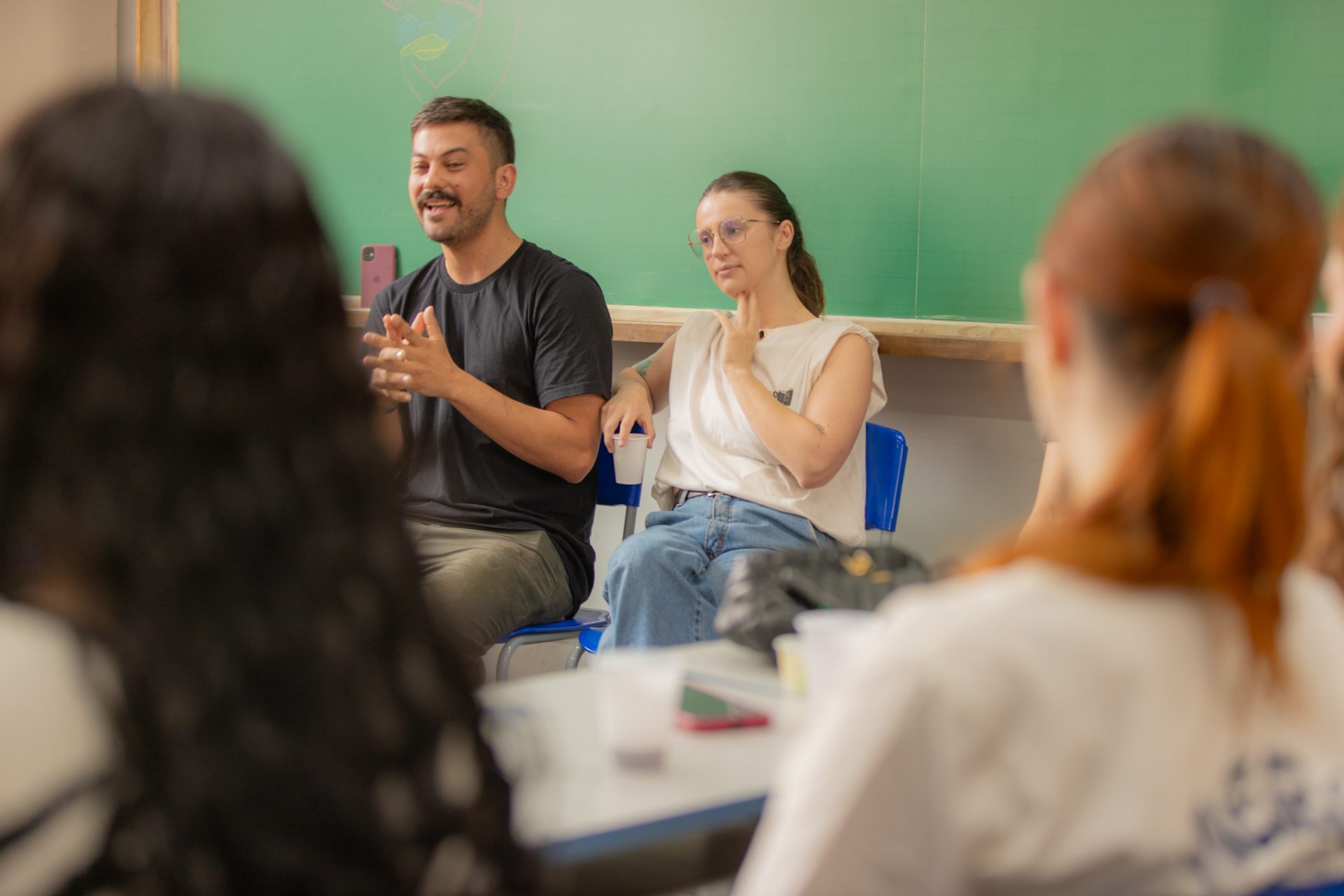 Estudantes de Administração e Comex participam de encontro com empreendedores